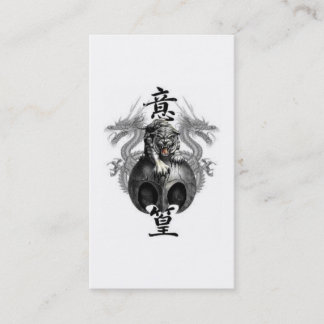 Dragon Tiger Profile Visitekaartje