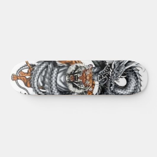 Dragon Tiger Skateboard (Horizontaal)