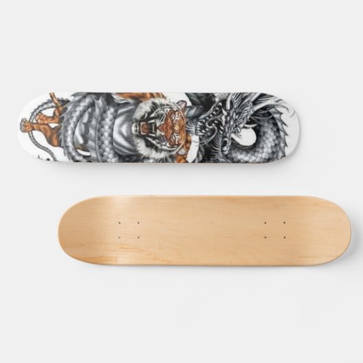 Dragon Tiger Skateboard (Horizontaal)