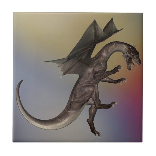 Dragon Tile Tegeltje (Voorkant)