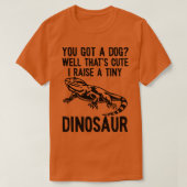 Dragon Tiny Dinosaur Bearded Dragons Lizar T-shirt (Design voorkant)