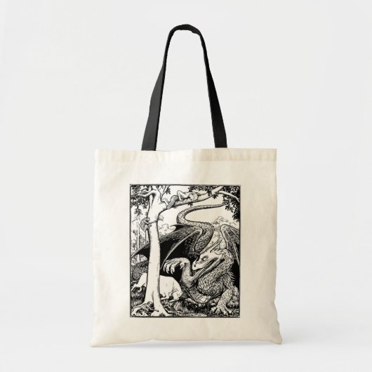 Dragon Tote Bag (Voorkant)