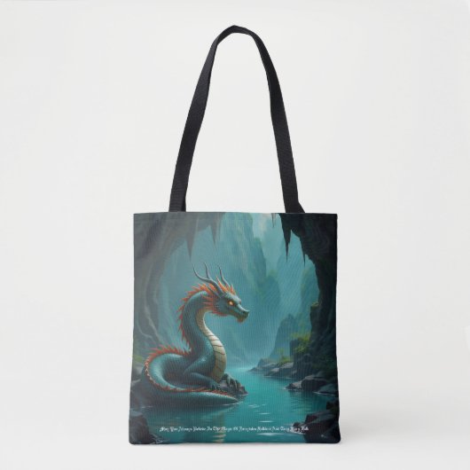 Dragon Tote Bag (Voorkant)