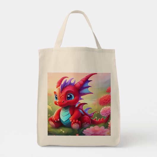Dragon Tote Bag (Achterkant)