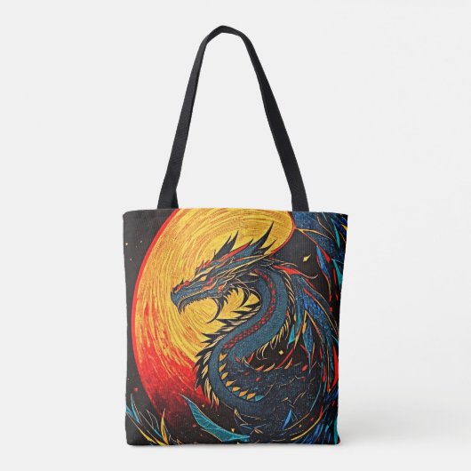 Dragon Tote Bag (Achterkant)