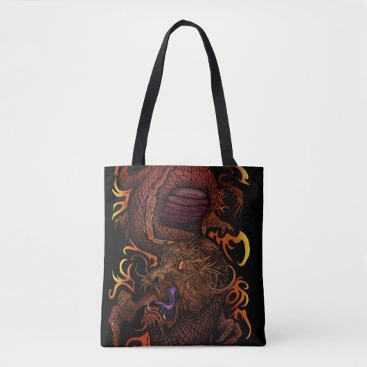 Dragon Tote Bag (Voorkant)