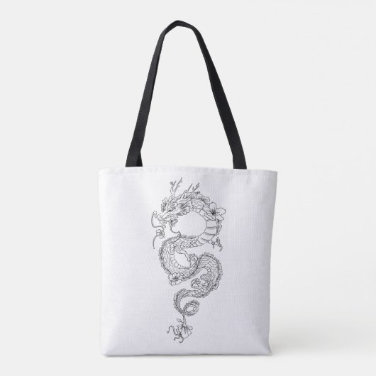 Dragon Tote Bag (Achterkant)