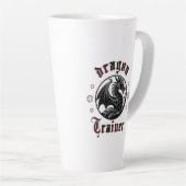 Dragon Trainer Fantasy Lizard Mythisch Wezen Latte Mok (Rechterhoek)