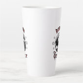 Dragon Trainer Fantasy Lizard Mythisch Wezen Latte Mok (Voorkant)