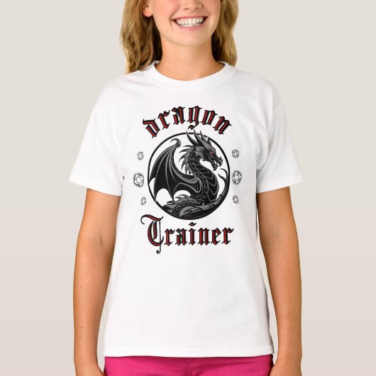 Dragon Trainer Fantasy Lizard Mythisch Wezen T-shirt (Voorkant)