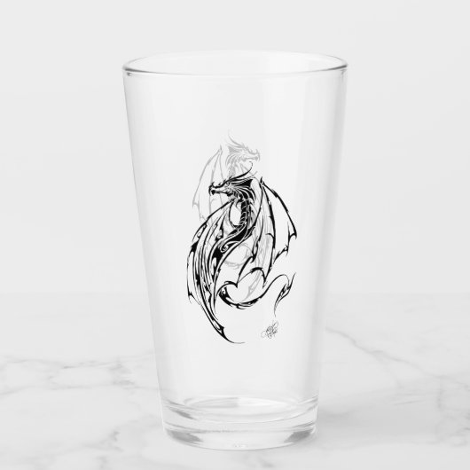 Dragon Tribal Glas (Voorkant)