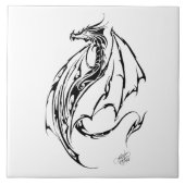 Dragon Tribal Tegeltje (Voorkant)