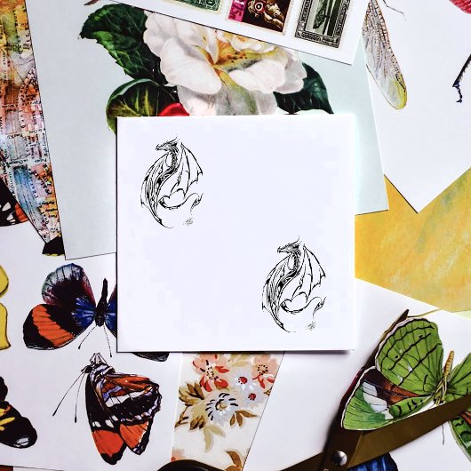 Dragon Tribal Zelfinktende Stempel