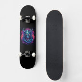 Dragon Turquoise Persoonlijk Skateboard (Voorkant)