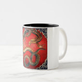 Dragon Tweekleurige Koffiemok (Voorkant rechts)