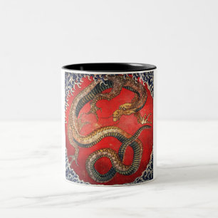 Dragon Tweekleurige Koffiemok