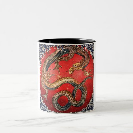 Dragon Tweekleurige Koffiemok (Center)
