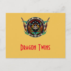 Dragon Twins Briefkaart