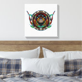 Dragon Twins Canvas Afdruk (Insitu (Slaapkamer))