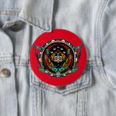 Dragon Twins Ronde Button 4,0 Cm (In situ)