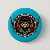 Dragon Twins Ronde Button 5,7 Cm (Voorkant)