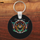 Dragon Twins Sleutelhanger (Voorkant)