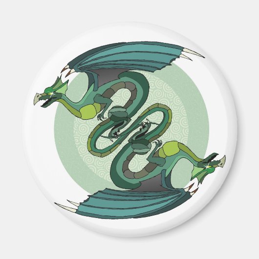 Dragon Twist Magnet (Voorkant)