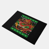 Dragon Ugly Christmas Deurmat (Schuin)