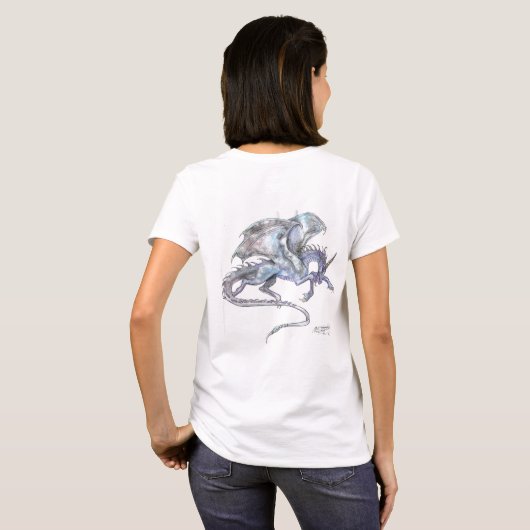 Dragon Unicorn TShirt (Achterkant volledig)