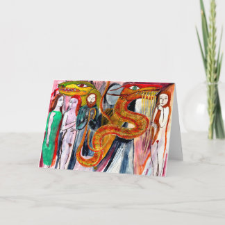 Dragon Utopia-wenskaart Kaart