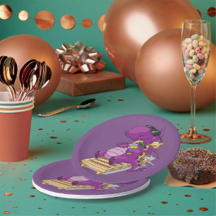 Dragon Vacation Paper Borden Papieren Bordje