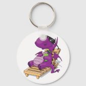 Dragon Vacation Sleutelhanger (Achterkant)