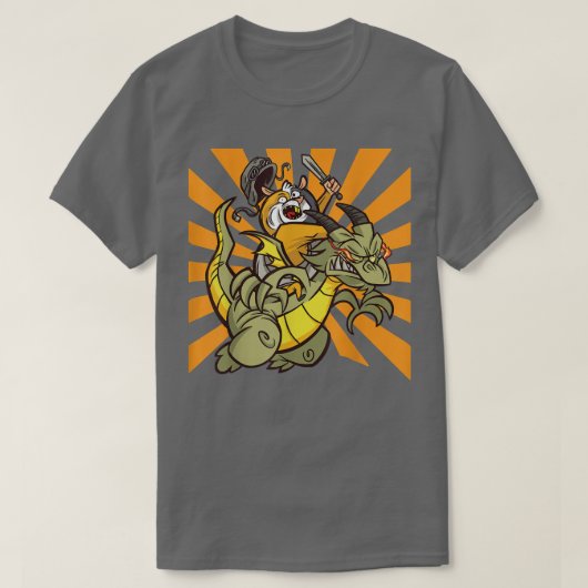 Dragon van de Guinese pig T-shirt (Design voorkant)