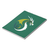 Dragon Vector Art Animal Modern Urban City Graphic Notitieblok (Linkerzijde)