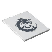 Dragon Vector Art Animal Modern Urban City Graphic Notitieblok (Schuin)