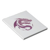 Dragon Vector Art Animal Modern Urban City Graphic Notitieblok (Schuin)