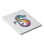 Dragon Vector Art Animal Modern Urban City Graphic Notitieblok (Schuin)