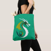 Dragon Vector Art Animal Modern Urban City Graphic Tote Bag (Dichtbij)
