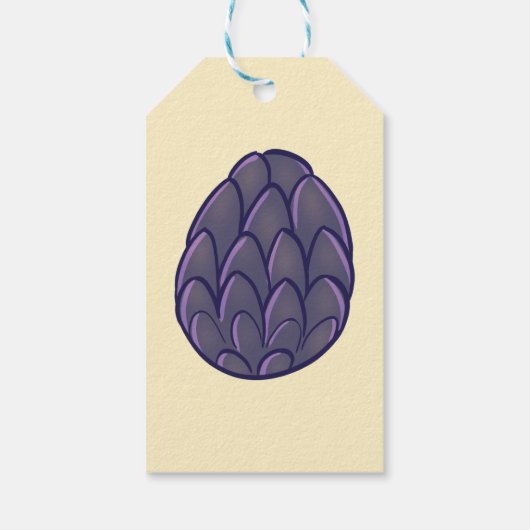 Dragon Verjaardagsfeestje Favor Tag Cadeaulabel (Achterkant)