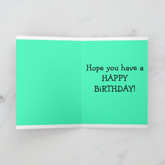 Dragon verjaardagskaart Grappig! Kaart (Binnen)