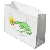Dragon verjaardagstaart large cadeautasje (Achterkant Gekanteld)