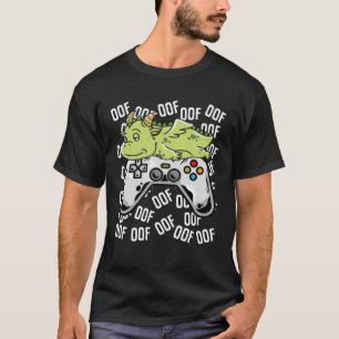 Dragon Videogame Noob van Kinder jongens meisjes T-shirt
