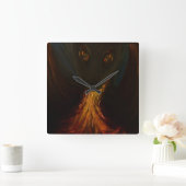 Dragon Vierkante Klok (Huis)