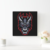 Dragon Vierkante Klok (Huis)