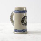 Dragon Viking Rune Bescherming Bierpul (Voorkant links)