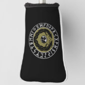 Dragon Viking Rune Bescherming Golfheadcover (Draai 90)