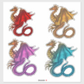 Dragon Vinyl Custom Sticker (Vel)