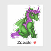 Dragon Vinyl Custom Sticker (Vel)