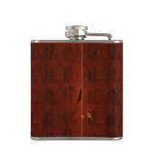 Dragon Vinyl Wrapped Flask Heupfles (Achterkant)