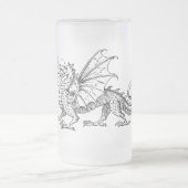 Dragon vooraf instellen matglas bierpul (Center)